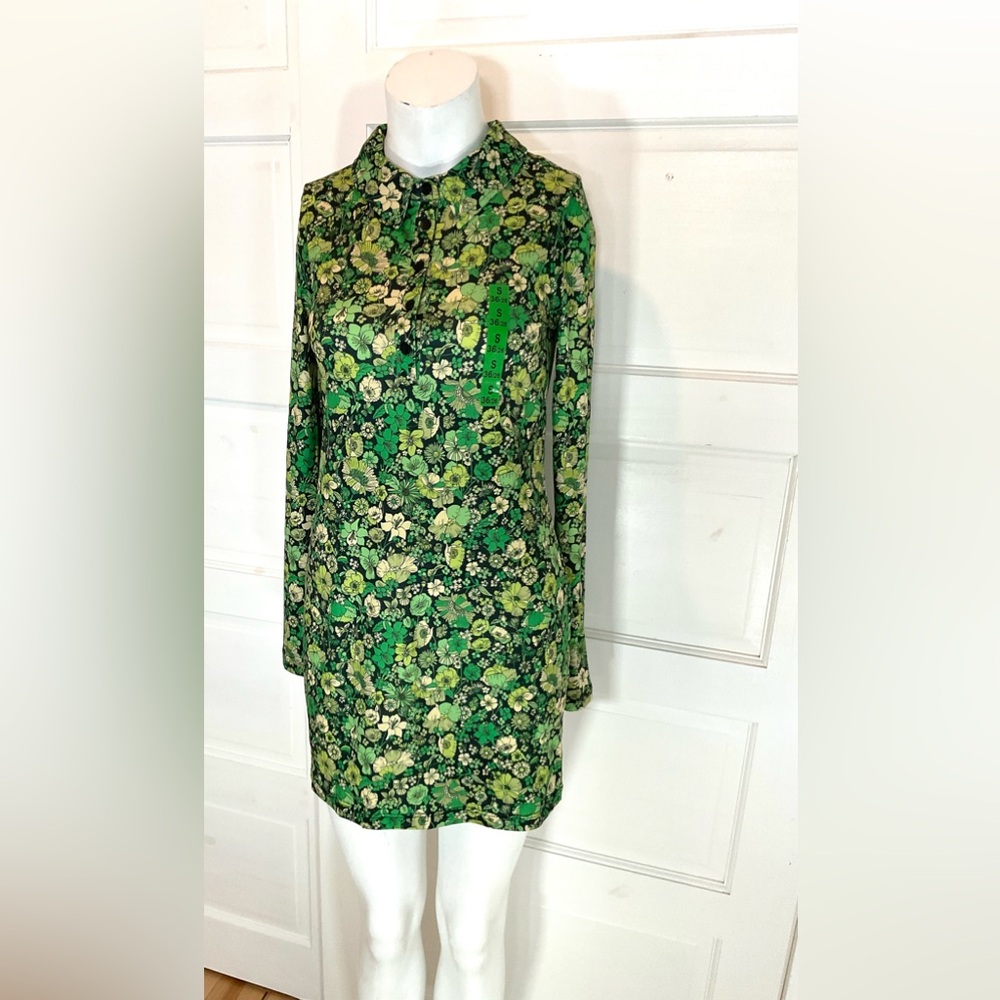 🛑🛑🛑ZARA RETRO MINI DRESS - Picture 5 of 8
